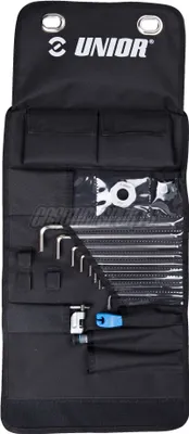 Produktbild von Unior 1600WRAP-US Werkzeugrolltasche, 15-tlg., black