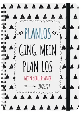 Produktbild von Schülerkalender Planlos 2026/2027