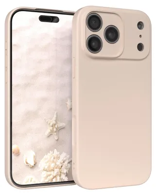 Produktbild von EAZY CASE - TPU Hülle für Apple iPhone 17 Pro Max, TPU Case stoßfeste Handyhülle, weiches Cover mit Kameraschutz, Silikonhülle in Natur