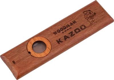 Immagine prodotto di YQ00375Vintage Kazoo di legno Ukulele Guitar Partner Strumento musicale facile da imparare