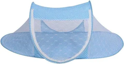 Produktbild von Famanu Baby-Insektenschutznetz faltbar - Blau