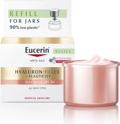 Produktbild von Nachfü llung fü r Anti-Aging-Tagescreme SPF 30 Hyaluron-Filler+ Elasticity ( Day Rose Cream Refill)  50 ml