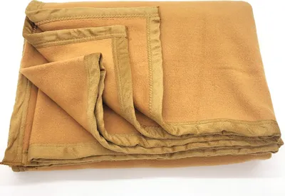 Produktbild von Wohndecke Extra Warm Dick Outdoor Camping 200 x 150cm 1,3kg Weihnachtsgeschenk Braun NEU