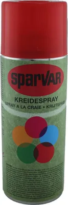 Produktbild von Sparvar Kreidespray Markierspray Rot