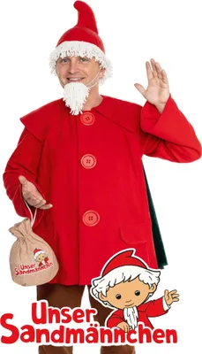 Produktbild von Unser Sandmännchen Kostüm Karneval Faschingskostüm Größe: M