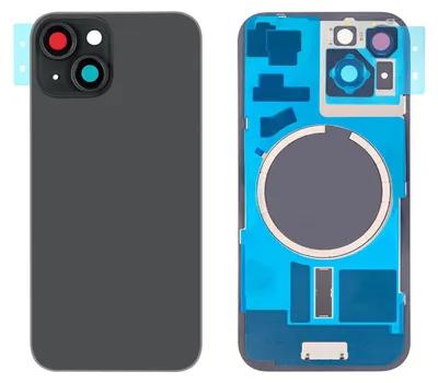 Produktbild von Backcover Handy-Ersatzteil für Apple iPhone 15, Schwarz