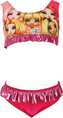 Produktbild von Rainbow High Mädchen Badeanzug Bikini für fröhliche Schwimmabenteuer 5/6 Jahre