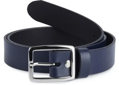 Image de Ceinture pour femme Merry Style en cuir D41 (bleu marine, 95 cm (longueur totale 114 cm))