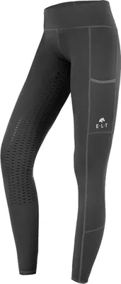 Produktbild von Waldhausen Reitleggings Ella mit Handytasche viele Farben, Farbe:asphalt, Größe:176