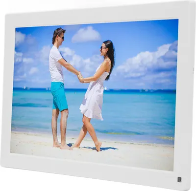 Image de Cadre photo numérique 15,6 pouces HD écran IPS WiFi Smart Touchscreen photo contrôlée par APP pour la maison