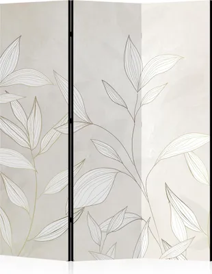 Produktbild von LUMASOUL Paravent einseitiger, Paravent Raumteiler Innen, Natur Motiv, 135x172 cm