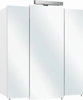 Produktbild von pelipal LIVORNO I Spiegelschrank mit 3 Spiegeltüren, LED-Beleuchtung und Steckdose