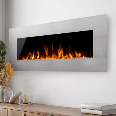 Produktbild von Noble Flame VEGAS Edelstahl: 1220 [Elektrokamin wandhängend]