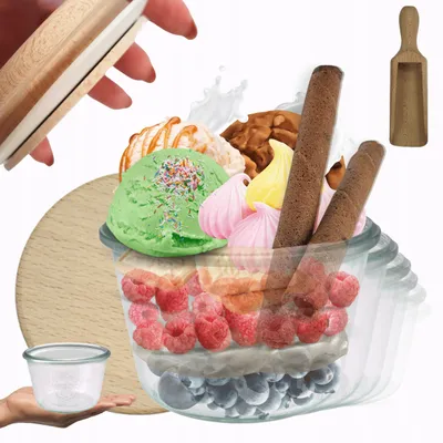 Produktbild von Weck Einmachgläser 370ml mit Holzdeckel, hitzebeständig