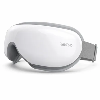 Produktbild von RENPHO Augenmassagegerät mit Wärme, Vibration und Kompression, Eyeris 1 Elektrische Massagebrille gegen Migräne und Verspannungen