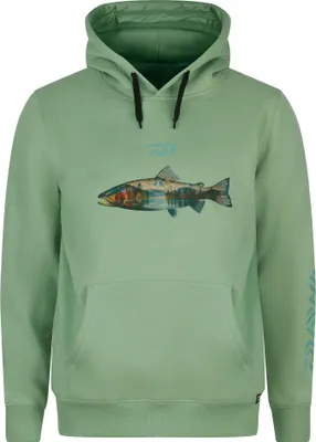 Produktbild von Daiwa Hoodie Trout Gr. XL Pullover Kapuzenpullover
