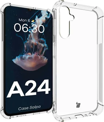 Produktbild von Elastyczne etui Bizon Case Salpa do Galaxy A24 4G, przezroczyste