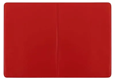 Produktbild von KFZ Schein Schutzhülle Rot mit 2 Fächern 120x167mm