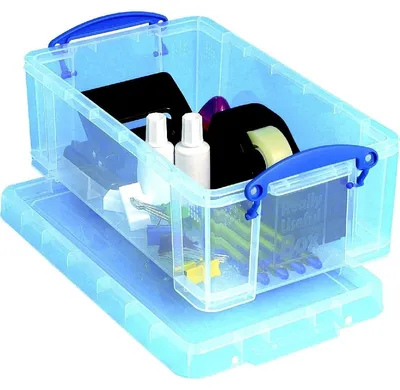Produktbild von Really Useful Boxes 5C, Aufbewahrungsbox, Transparent, Rechteckig, Polypropylen (PP), Einfarbig, 5 l
