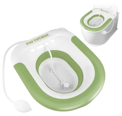 Productafbeelding van Solidchoice - Draagbaar Toilet Bidet met Wastafel en Vouwfunctie