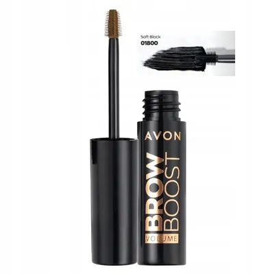 Obrázek produktu pro Avon Soft Black gel na obočí pro zvětšení objemu obočí