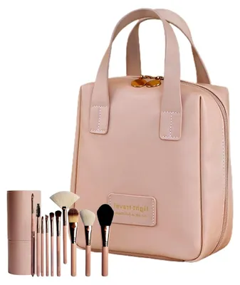 Produktbild von Kosmetiktasche aus Kunstleder - Organizer für Make-up und Pflegeprodukte