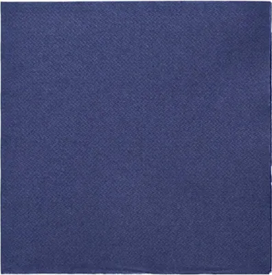 Produktbild von Servietten "DAILY Collection" 1/4-Falz 32 cm x 32 cm dunkelblau