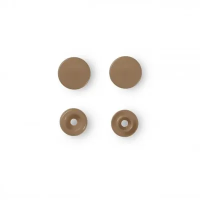 Produktbild von PRYM Nähfrei-Druckknöpfe Color Snaps, rund, Ø 12,4 mm, gold