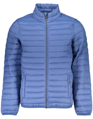Produktbild von Stilvolle Herrenjacke Blau mit Applikation und praktischem Design