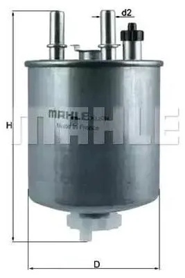Immagine prodotto di Filtro carburante KNECHT KL 834