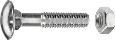 Produktbild von Connex Schlossschrauben M5 x 80 mm - 75 Stück verzinkt