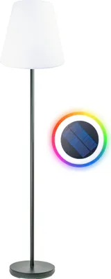 Produktbild von Solar LED Stehleuchte RGB, 1,5 m Höhe, für Innen- und Außenbereich