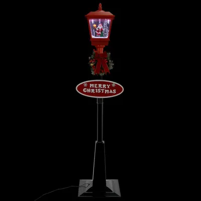 Produktbild von vidaXL Weihnachts-Straßenlampe mit Weihnachtsmann 180 cm LED