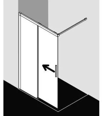 Produktbild von Kermi NIJ2R11020VUK WALK-IN Nica J2R 1100x