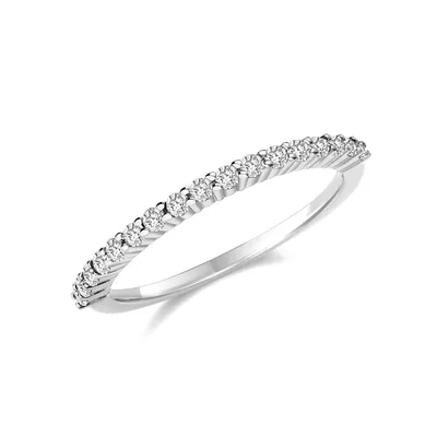 Produktbild von Stylischer 925 Sterling Silber (Rhodiniert) Damen - Ring mit Zirkonia, 54 (17.2); TRS33176RSN