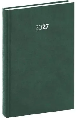 Zdjęcie produktu dla NOTIQUE, dziennik na rok 2027, kolor zielony, format 15 x 21 cm