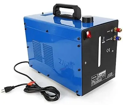 Produktbild von Professionelle Wasser-Kühl-Schweißmaschine, 10L Wasserkapazität, effizientes Kühlsystem, blau