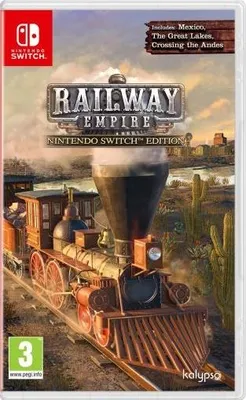 Obrázek produktu pro Kalypso Railway Empire, Nintendo Switch, E (bez omezení), Fyzické médium