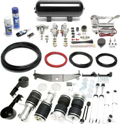 Image de TA Technix Kit de suspension pneumatique Viair compresseur noir pour Mercedes /8 W114 W115