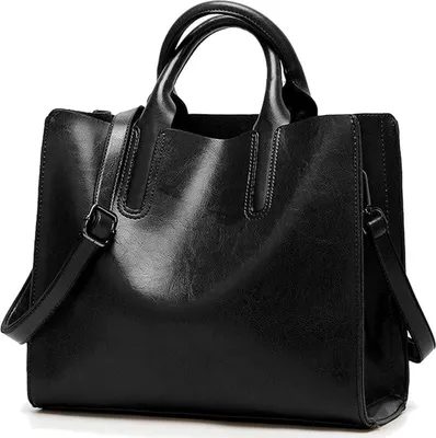 Produktbild von Coolives Damen Shopper Handtasche aus Kunstleder - Schultertasche mit Schulterriemen