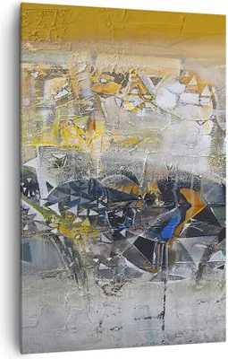 Produktbild von Bild auf Leinwand - Leinwandbild - Einteilig - Abstraktion modern - 80x120cm - Wand Bild - Wanddeko - Wandbilder - Leinwanddruck - Wanddekoration - Leinwand bilder - Wandbild - PA80x120-4001
