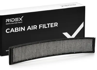 Produktbild von RIDEX 424I0009 Aktivkohle Innenraumfilter Pollenfilter für VW POLO (9N) Golf VII Schrägheck (5G1, BQ1, BE1, BE2) GOLF VI (5K1) für BMW 3 Touring (E91)