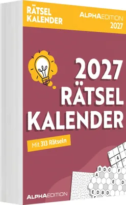 Produktbild von Rätselkalender 2027