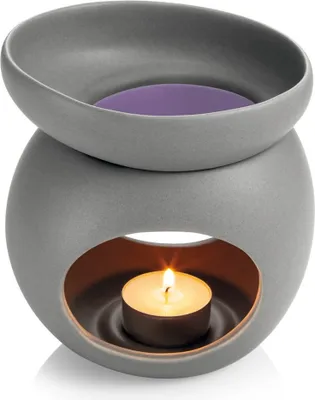 Produktbild von Duftwachslampe FANCY HOME Stones, grau