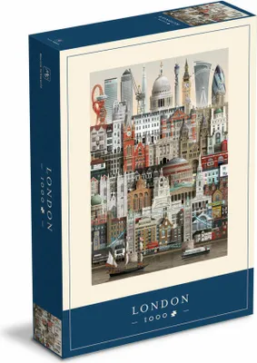 Produktbild von Martin Schwartz Puzzle Londýn, mesto Puzzle Veľká Británia, 50 x 70 cm, 1000 dielikov, MS0608