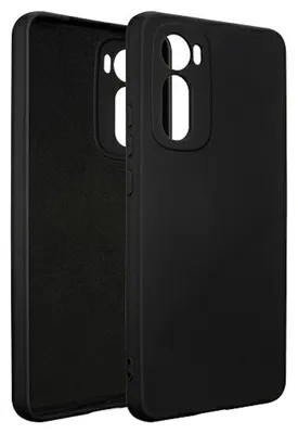 Productafbeelding van Siliconen hoesje Beline, zwart, voor de Motorola Moto Edge 30