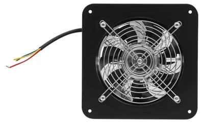 Image de Ventilateur axial, haute efficacité, conception durable, couleur noire