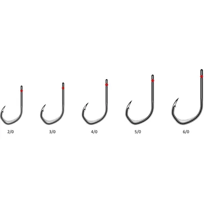 Produktbild von VMC 7233 Redentex Back Hook - Einzelhaken, Größe/Packungsinhalt:Gr. 6/0 / 4 Stück