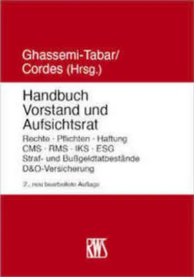 Immagine prodotto di Handbuch Vorstand und Aufsichtsrat
