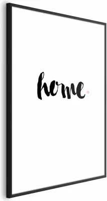 Produktbild von Posterpapier Poster - Home and Dot 29.7x42 cm Text m-A-0862-ao-a